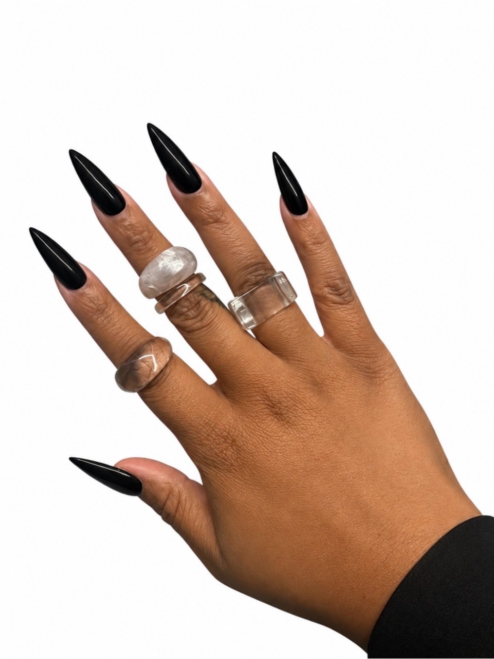 Set of Clear Acrylic Rings
